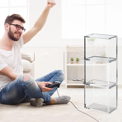 Acrylic Magnetic Case - 3 Pack 5mm+8mm Thick Magnetic Closure