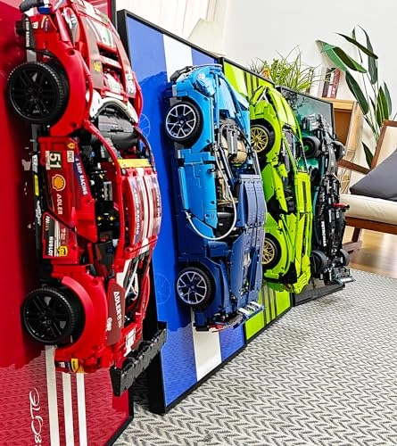 Display Wall Mount for LEGO Bugatti Chiron 42083 - 74.9X45cm