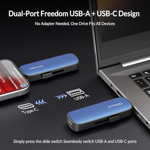 External USB C SSD Flash Drive - 2TB