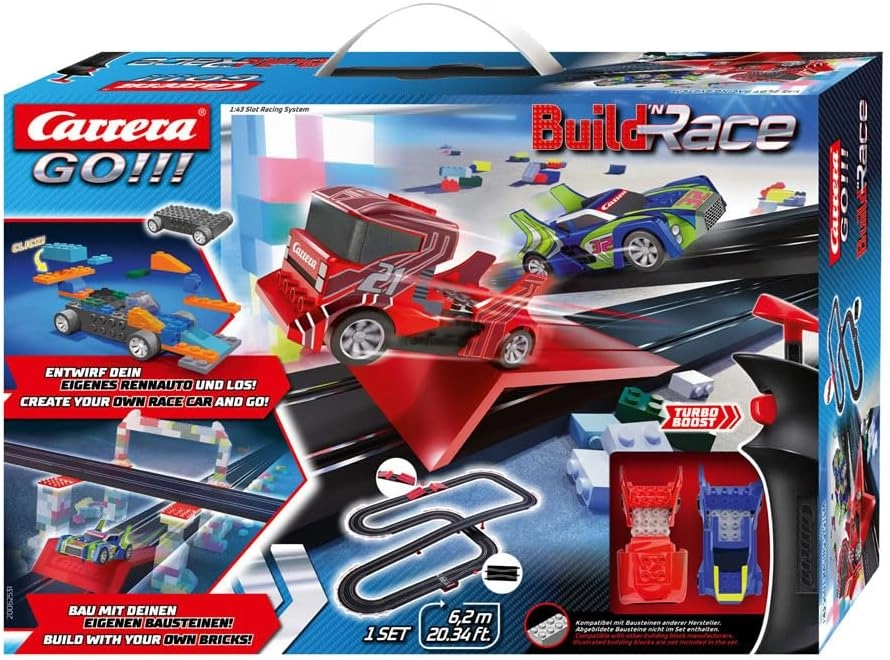 Carrera Build 'n Race - Race Car + Build 'n Race - Race Truck + Transformer