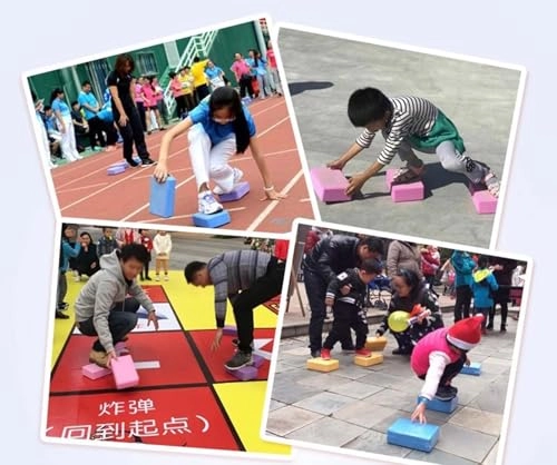 Children Touch Stone Across The Game Props Brick - 6 - 15 years