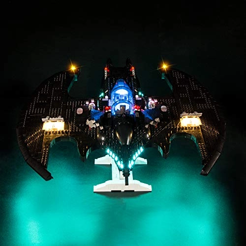 RC LED Light Kit - Lego Batwing 1989 76161 with Remote Control