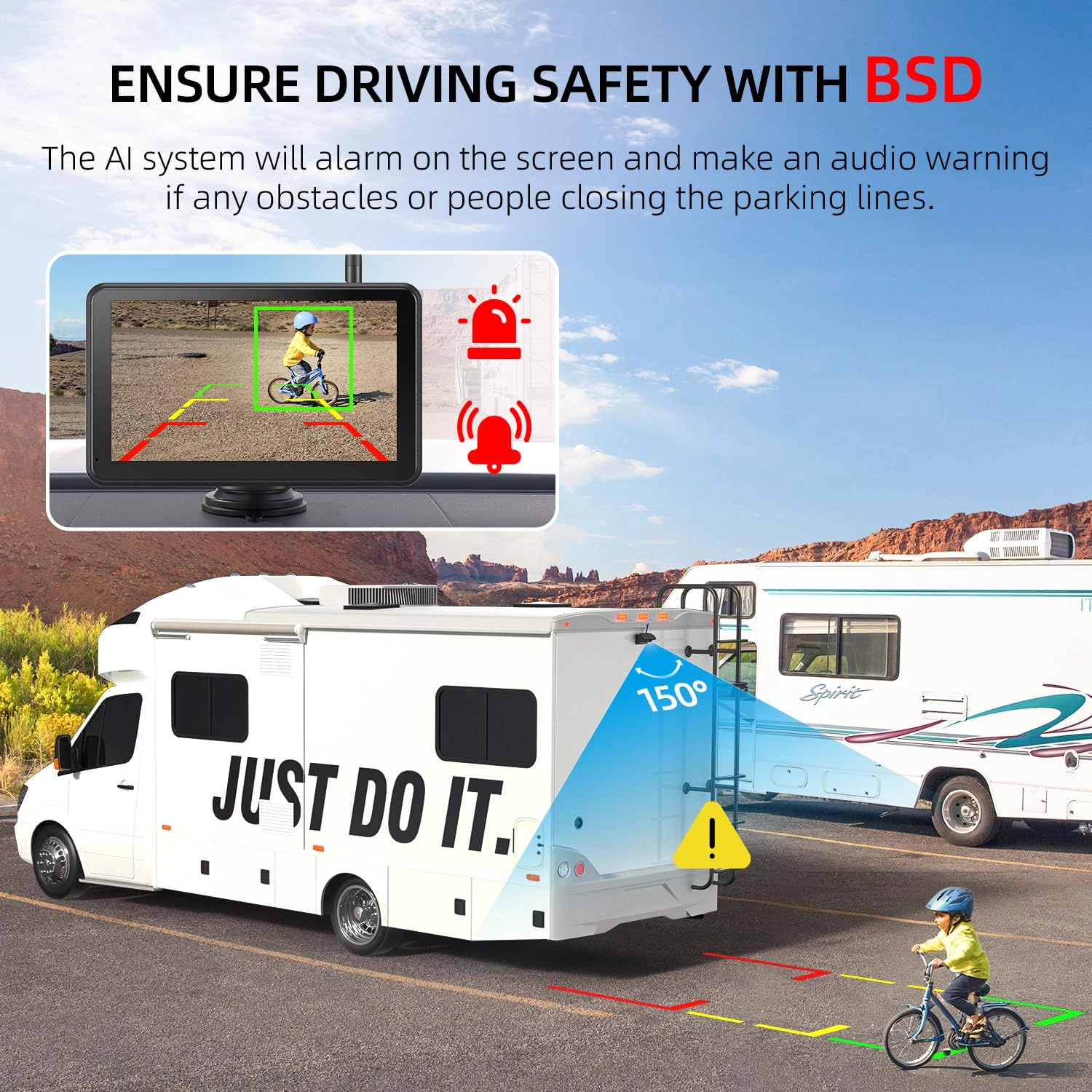 Magnetic Wireless Reversing Camera - 1080P