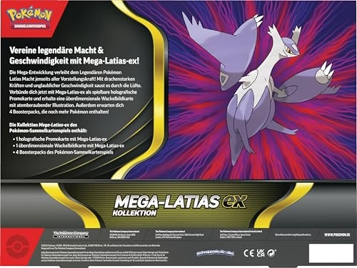 Mega-Latias-ex Collection - German 6pcs