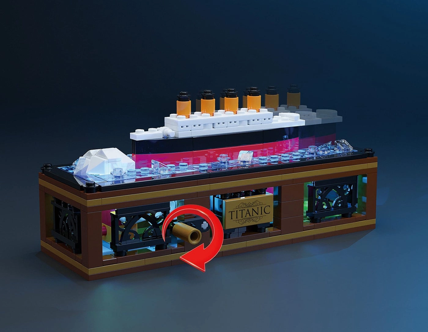 Iceberg Ice Titanic - Construction 319 pcs