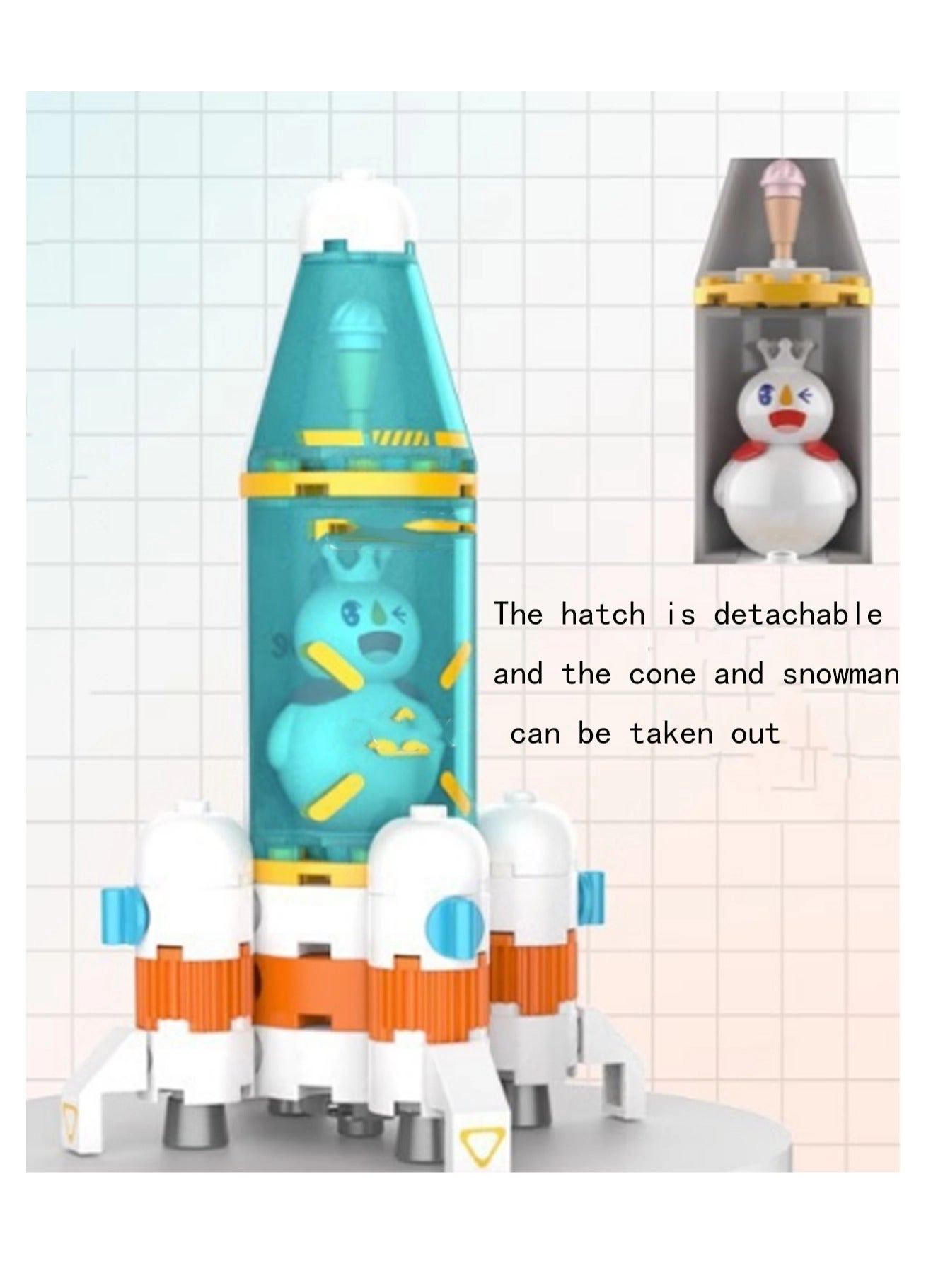 Expedition Star Rocket Mural - Model Set Assembling