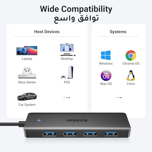 USB A Hub - 4 Ports 5Gbps