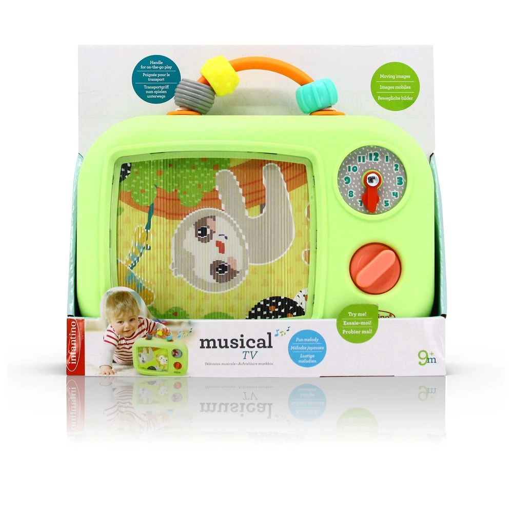 Musical TV Toddler Activity Toy - Suitable for 9 months & above