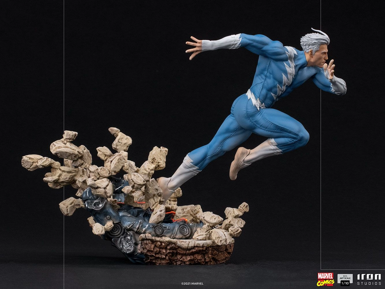 Quicksilver - Marvel - Battle Diorama Series Art Scale 1:10