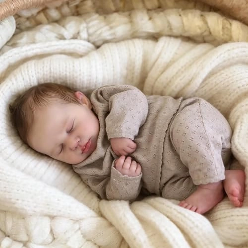 Reborn Baby Doll - 20 Inch Vinyl Boy Ages 3+