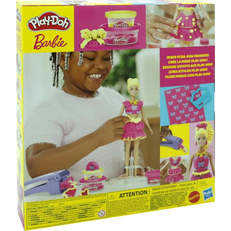 Barbie Ruffles & Bows - Clay/Plastic 940g