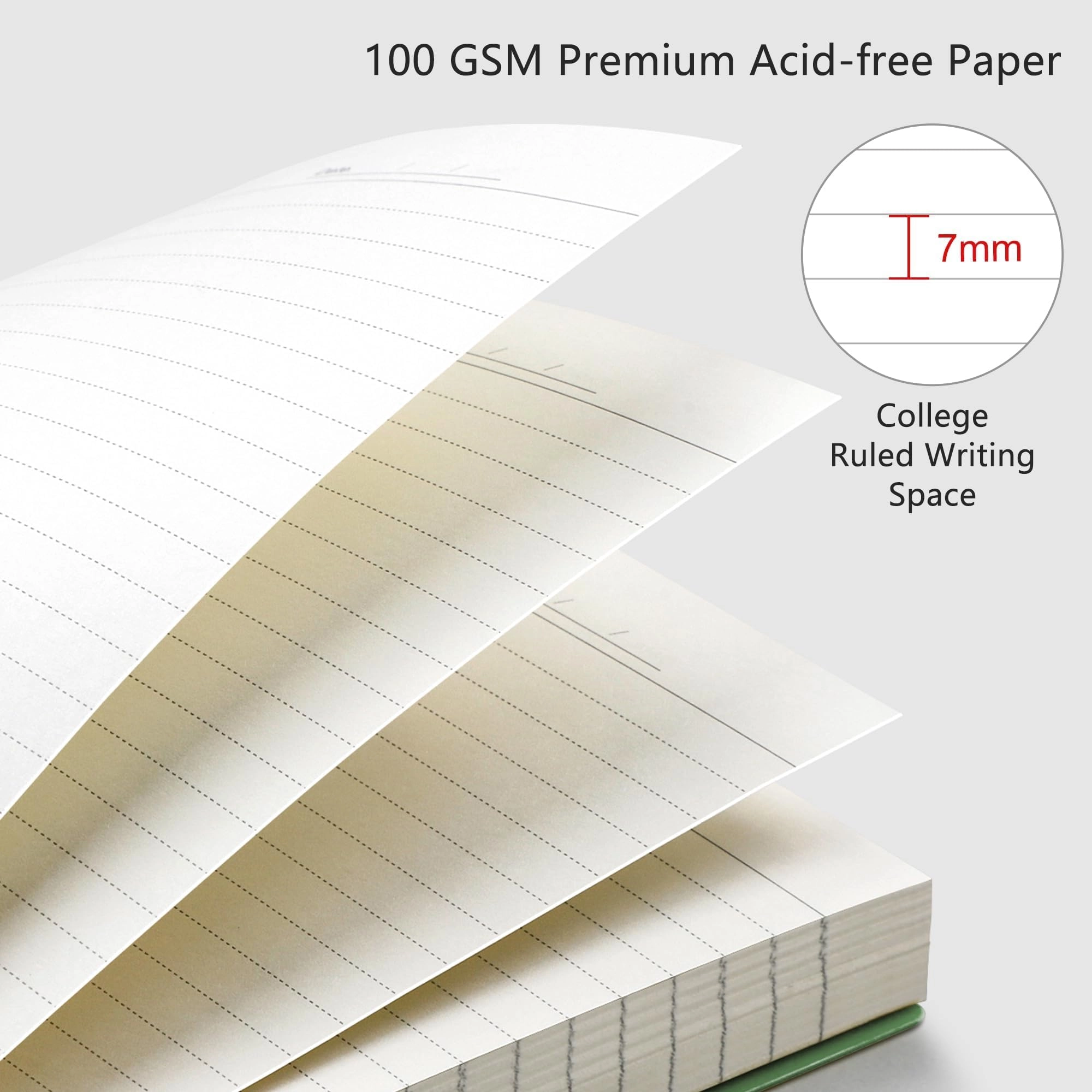 Notebook A5 Spiral - Lined 80 Sheets
