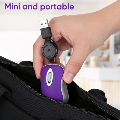 Mini Computer Rechargeable Mouse - Wi-Fi