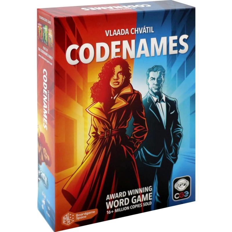 BOARDGAME SPACE Code Names Czech Edition - Card Game