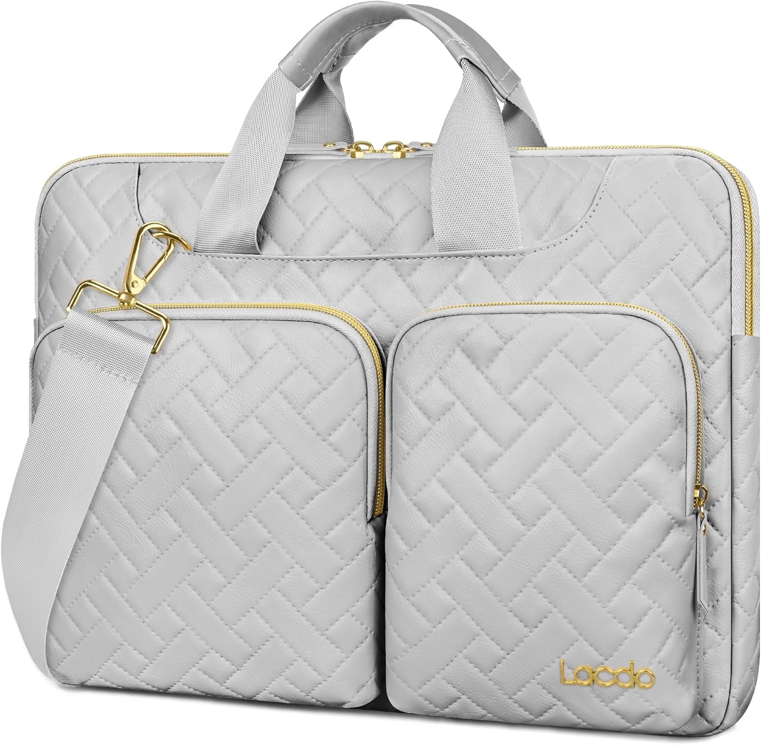Lacdo 360 Protective Shoulder Bag for 16-Inch Laptop