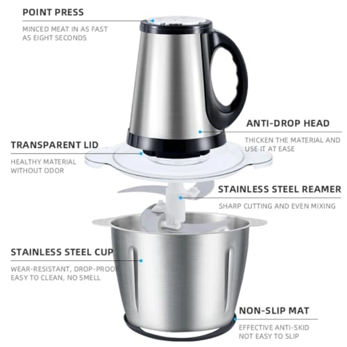 Electric Food Chopper - 2L