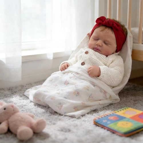LOULOU Reborn Baby Doll - 20 Inch Vinyl Girl Ages 3+