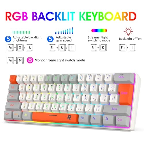 60% Wired Gaming Keyboard