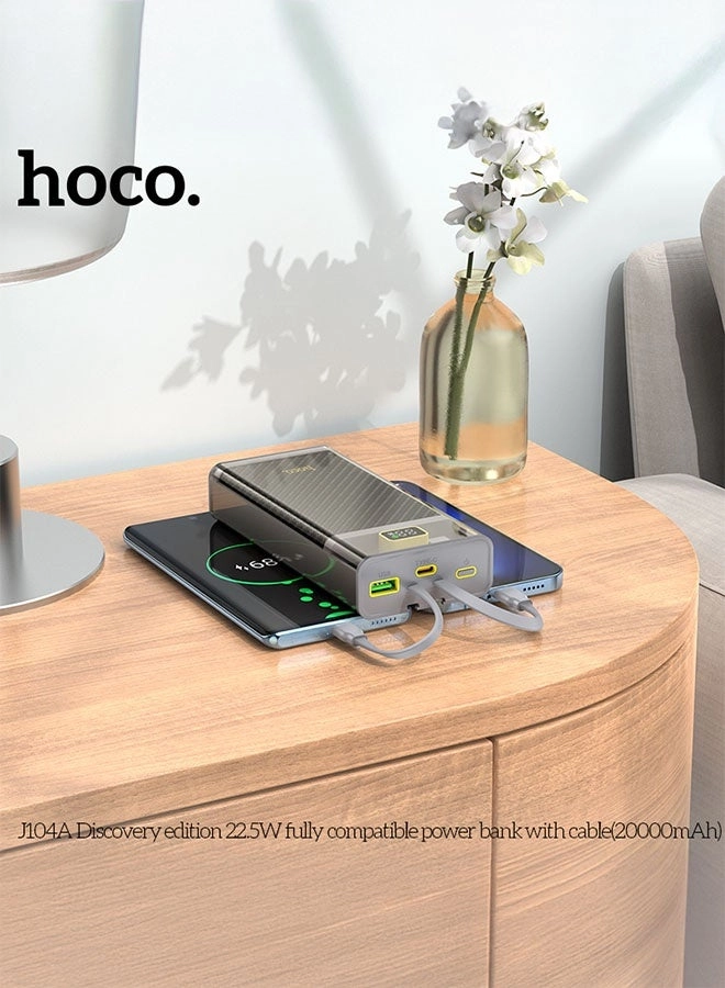 J104A - 20000mAh 22.5W Fast-Charging