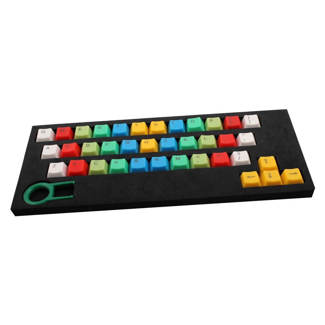Ruilogod 37 Keys Backlight Rainbow Keycaps - USB-C