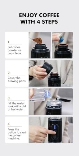 Portable Espresso - 60ml 18 Bar