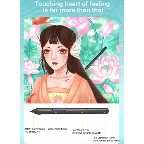 Graphic Tablet - 6x4 inch 8192 Levels