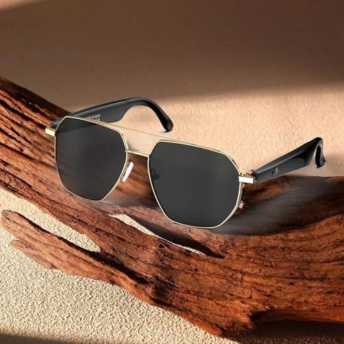 AI Translator Smart Glasses - 163 Languages Noise Cancellation