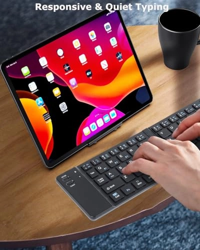 Foldable Bluetooth Keyboard - EN Wireless