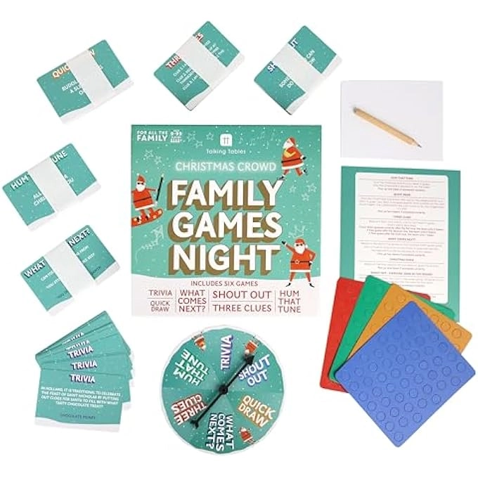 Family Games Night - Christmas Six Games Bundle