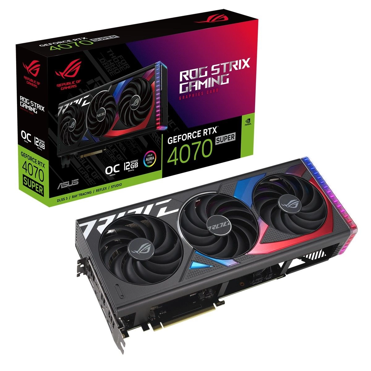 ASUS ROG STRIX RTX4070 SUPER - 12GB