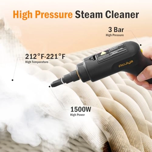 steam cleaner for home - 3 Bar 1.69 Quarts