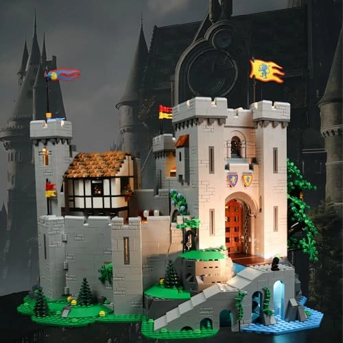 Lighting Kit for LEGO 10305 Lion Knights' Castle - ABS 5V
