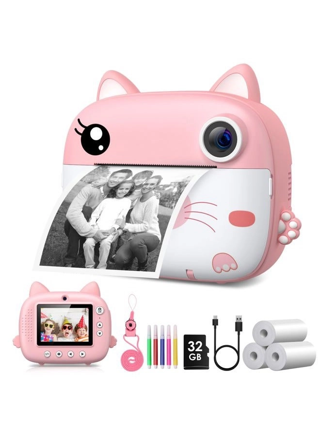 X6 - 1080P 2.4 Inch Instant Print