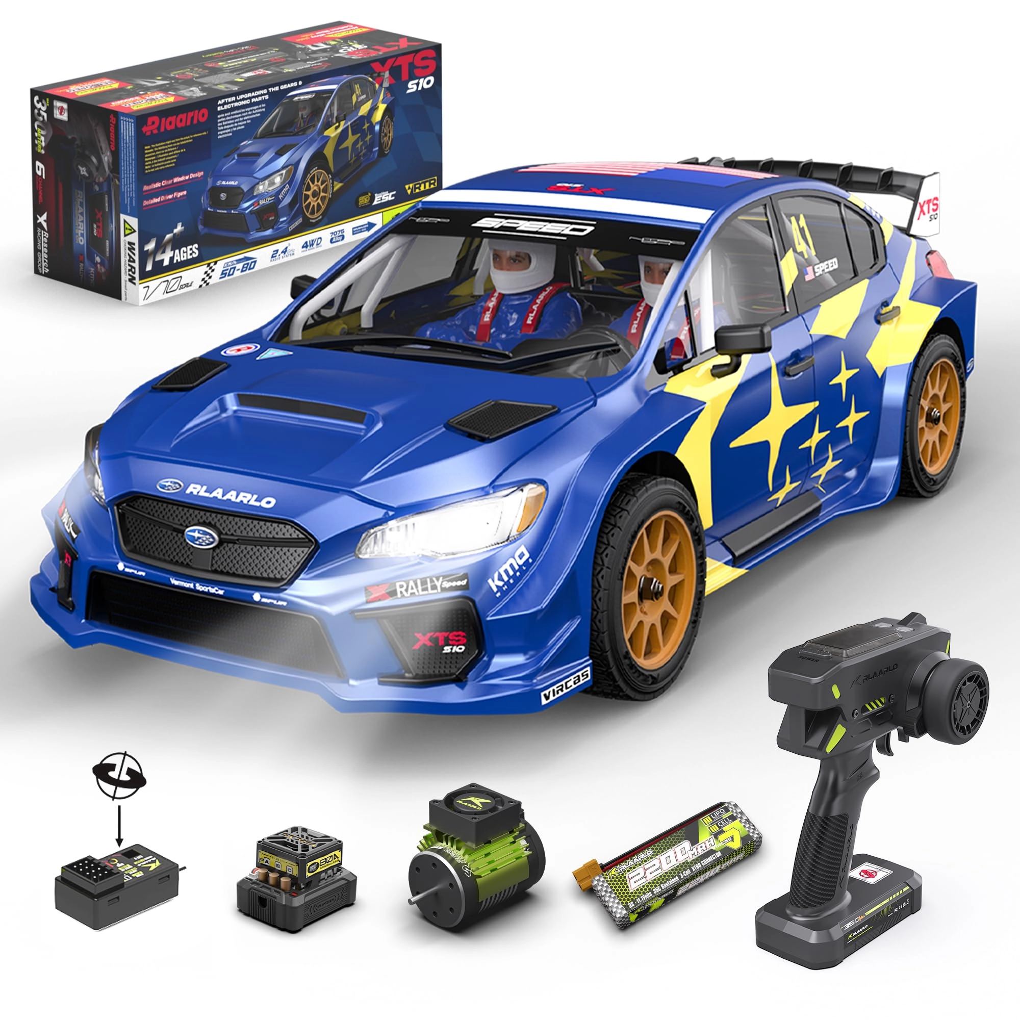 Guangdong Gravity Electronics Industry Co., Ltd RALLY CAR - 40+ MPH 4WD Brushless