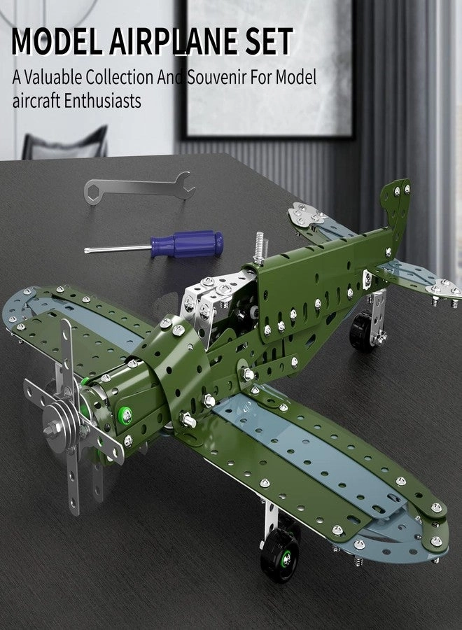 STEM Building Projects Model Airplane Set - Assembly Science Kit Educational Birthday Gift