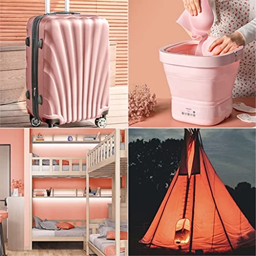 Folding Clothes Washing Machine - Portable Ultrasonic Cleaning