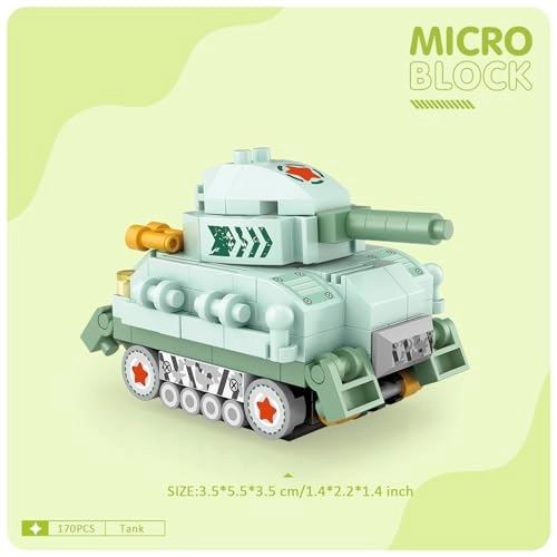 Mini Vehicles Building Blocks - 6 pcs Vehicles