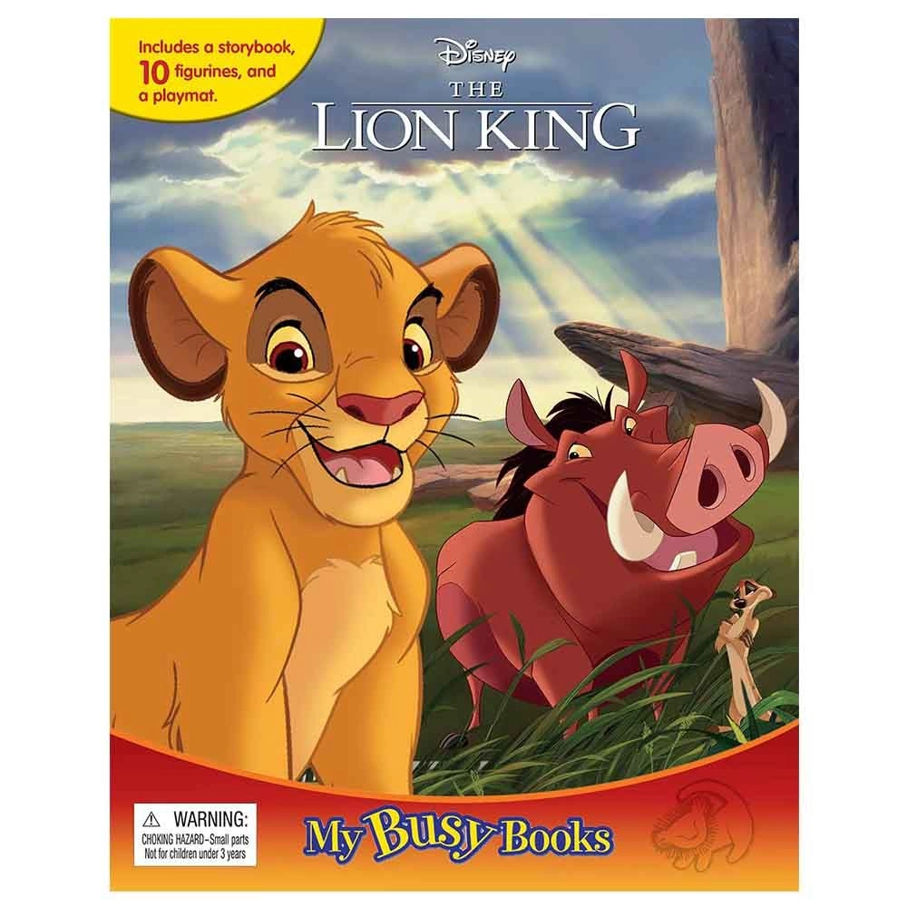 Phidal Lion King My Busy Cloth Book - 3 years+