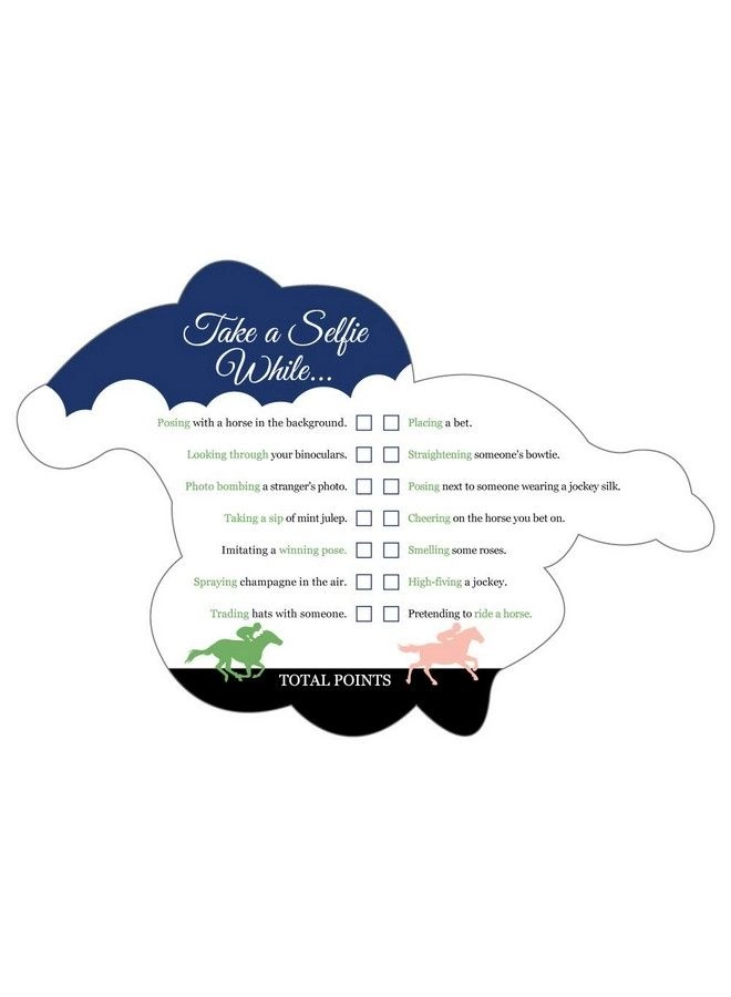 Kentucky Horse Derby Selfie Scavenger Hunt