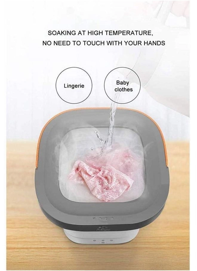 Portable Mini Folding Clothes Washing Machine 60w