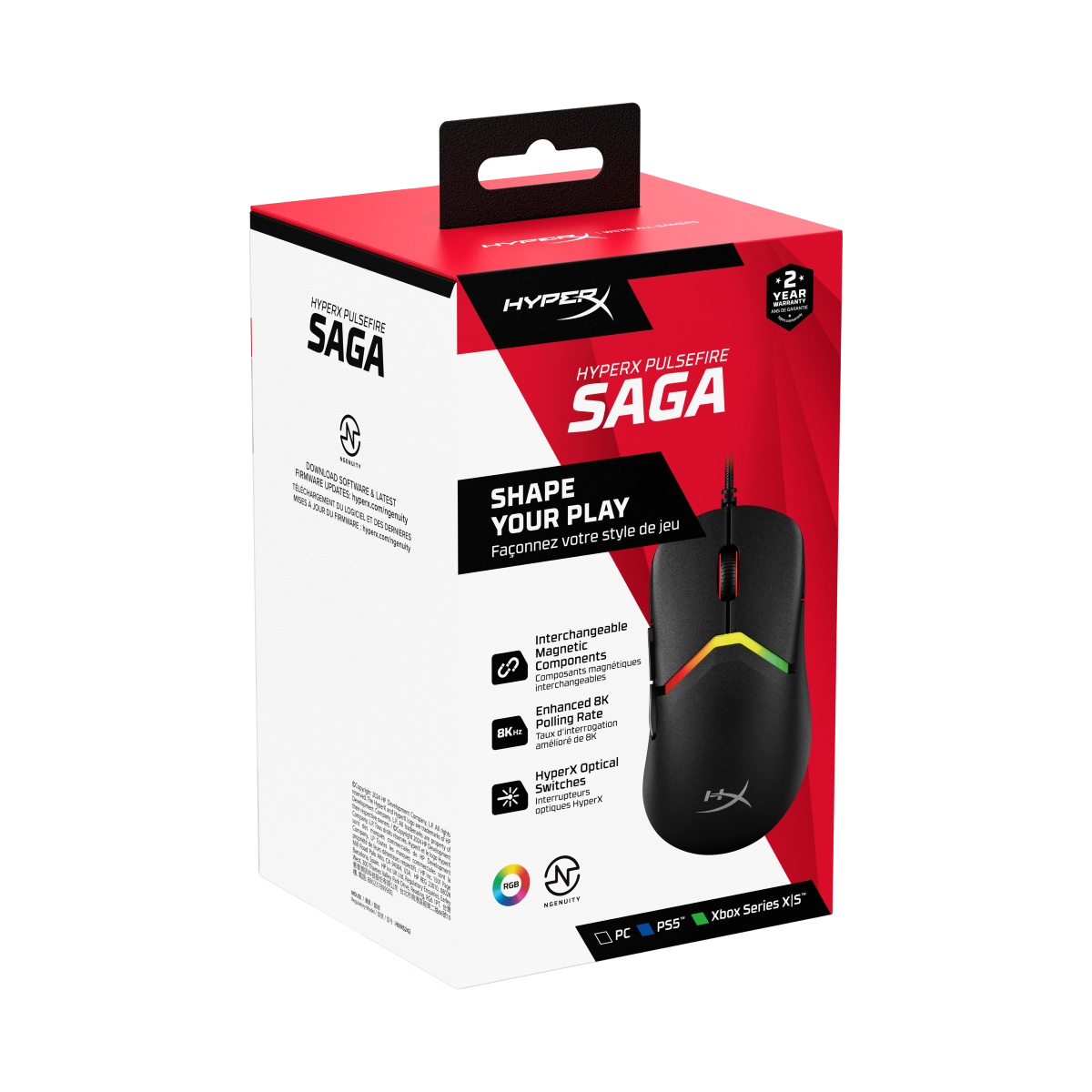 Pulsefire Saga Mouse - Wired