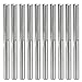 Double Flute Straight Bits - 1/8" Shank 10 Pack