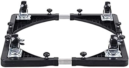 Adjustable Mobile Washing Machine Base - Automatic Heightening Universal Caster Stand