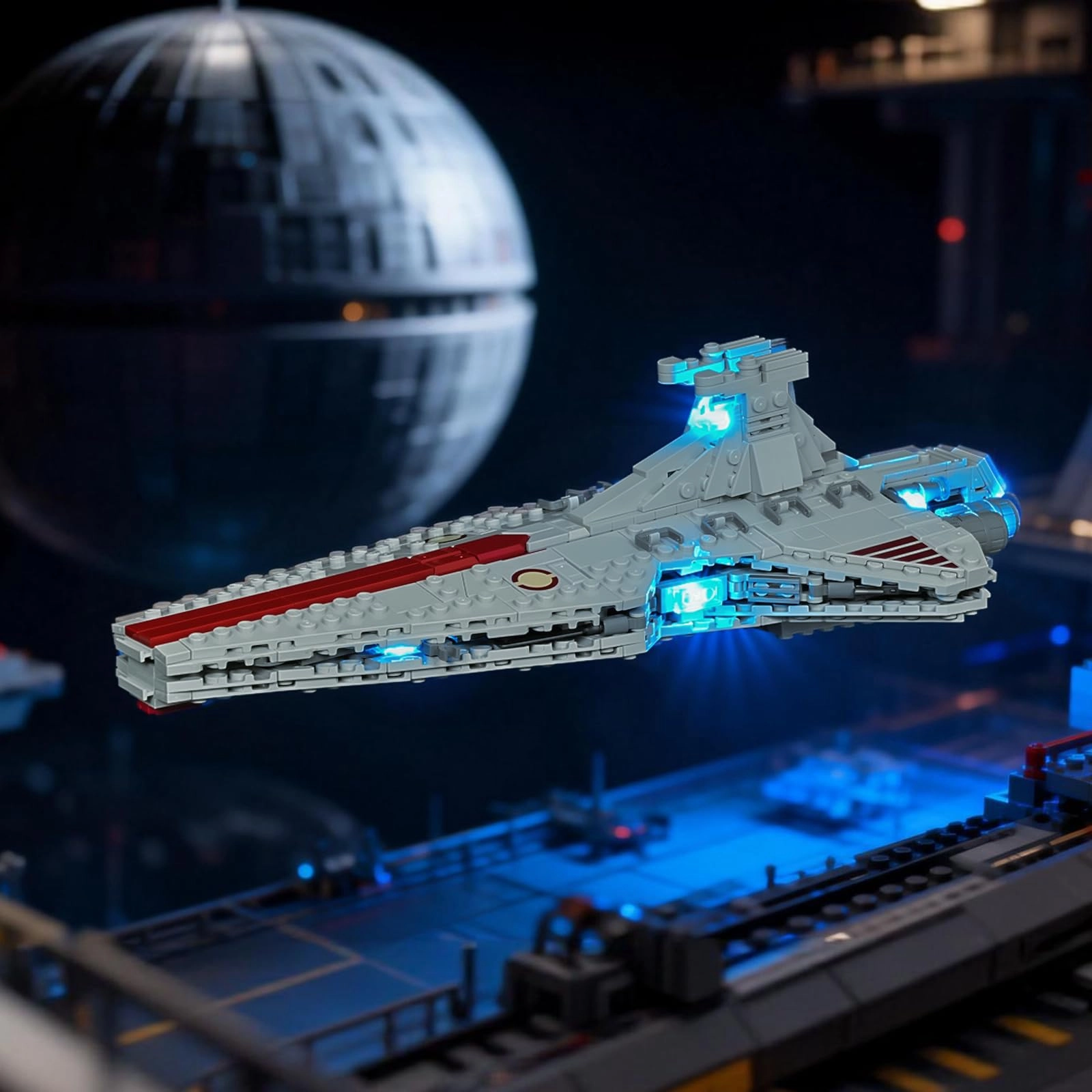 BRIKSMAX Light Kit Compatible with Lego Star Wars Venator-Class Attack Cruiser 75441