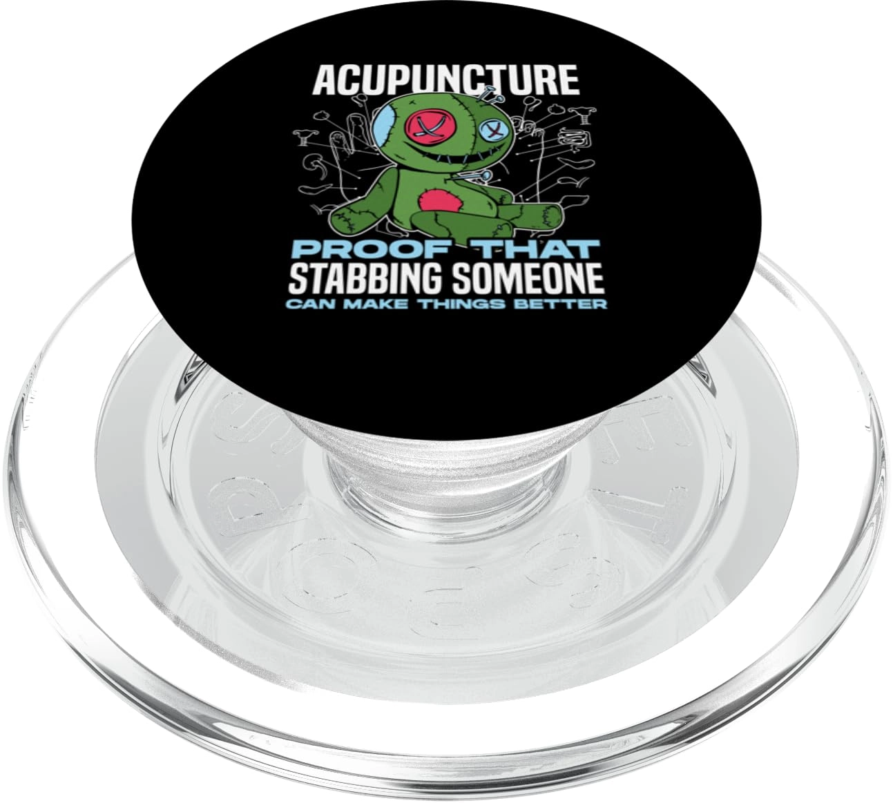 PopSockets MagSafe PopGrip - Funny Voodoo Doll for iPhone
