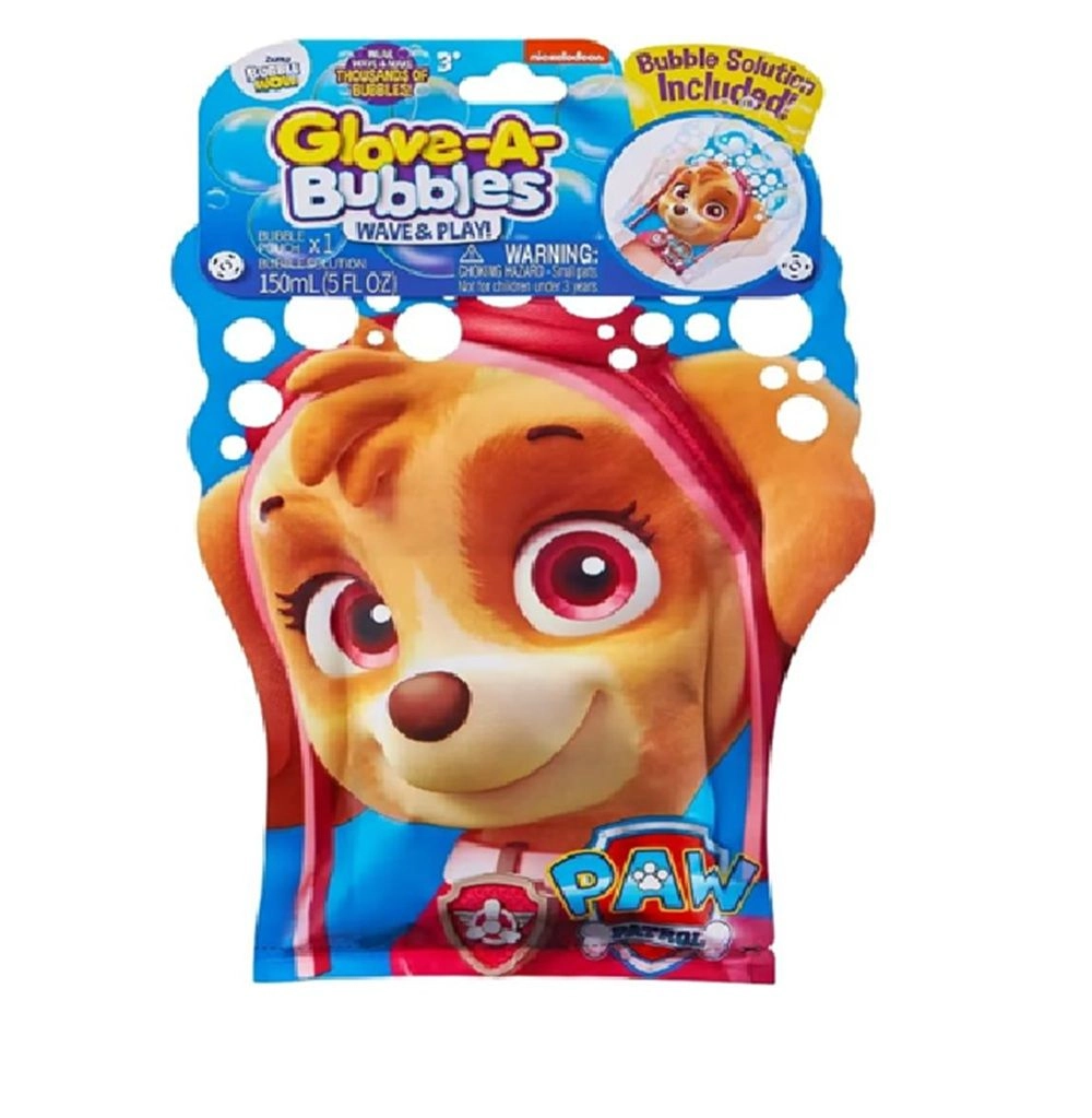 Bunch O Bubbles Paw Patrol Glove A Bubbles