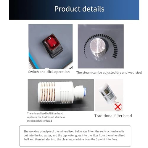 Handheld Steam Cleaner - 3.5Bar 20 Liters