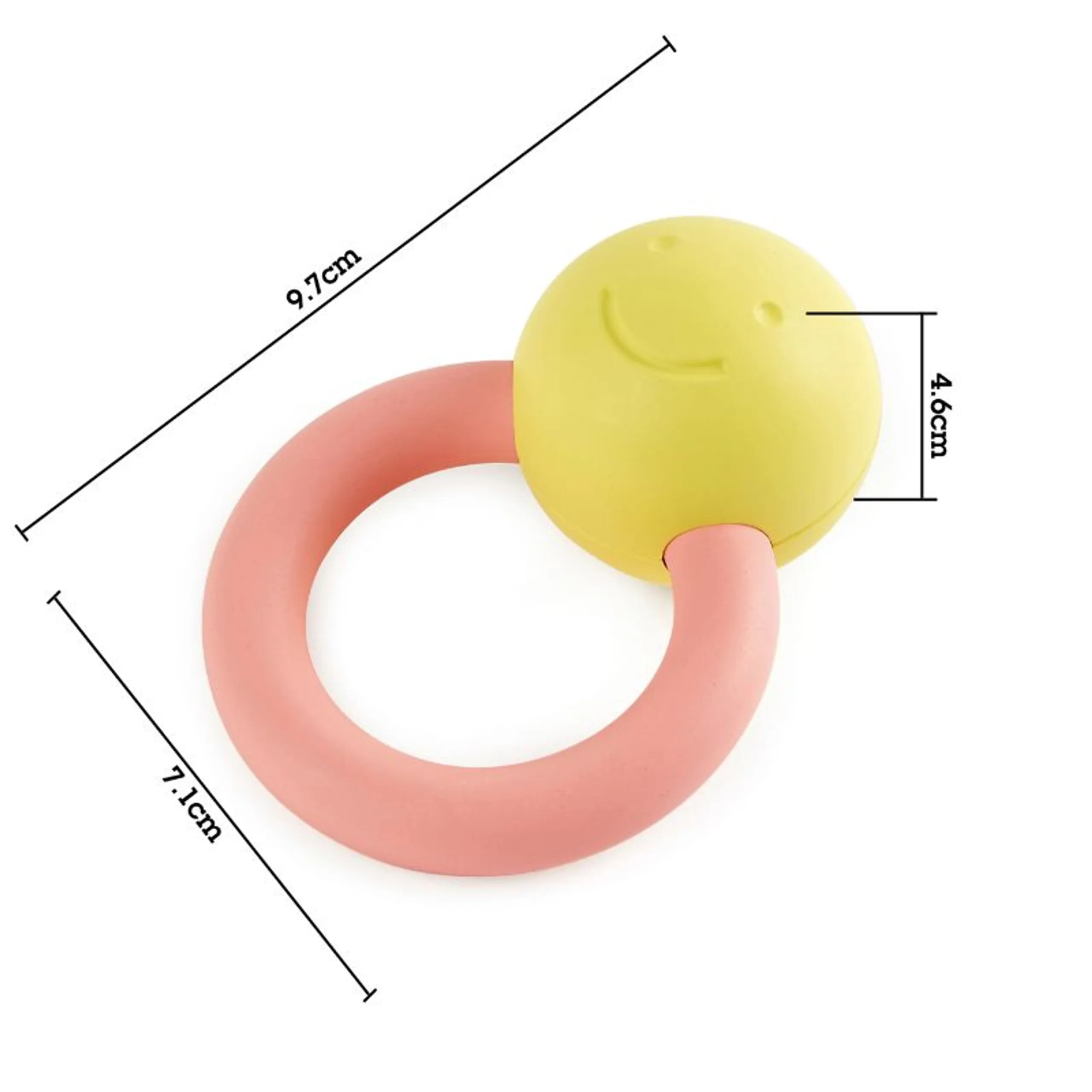 Ring Rattle - 0 + rice-based