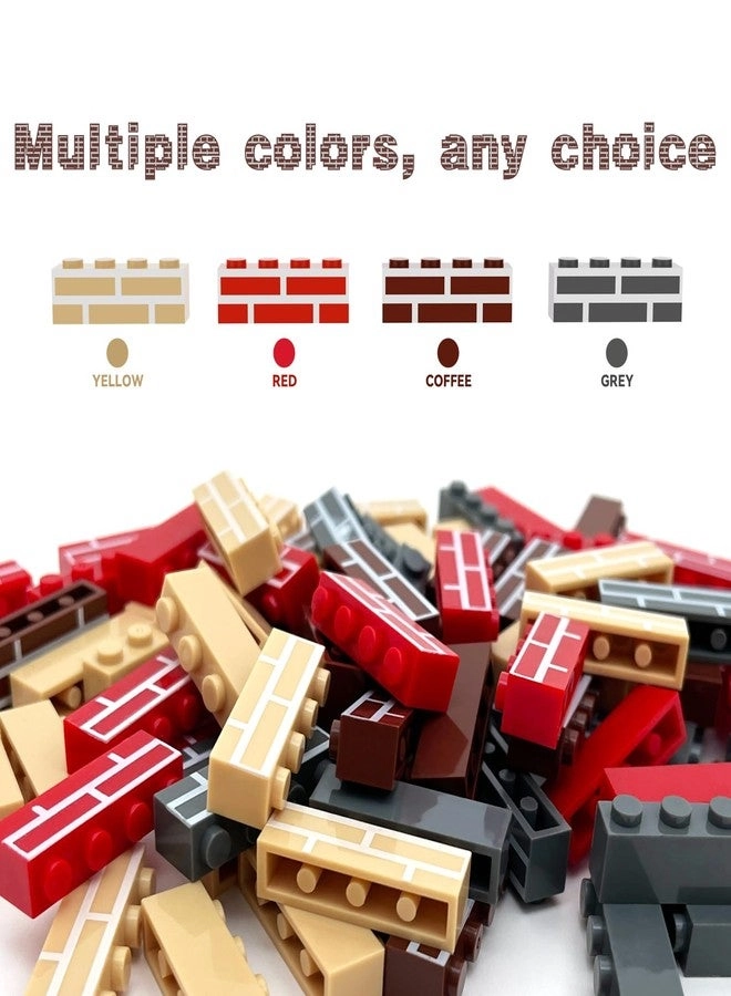 Classic Wall Building Bricks - 200 pcs