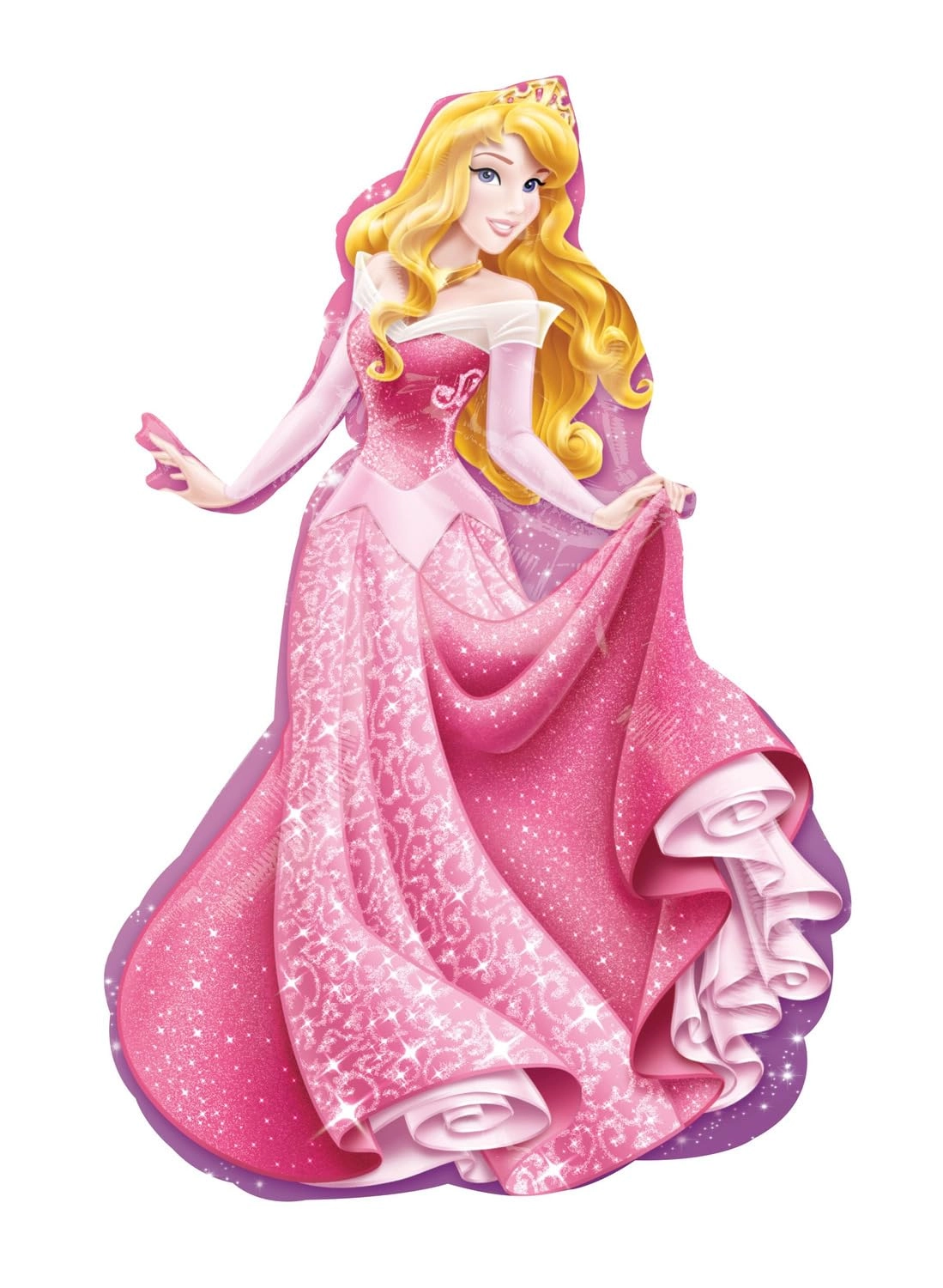 AnagramMD Sleeping Beauty - 34" Mylar Foil Balloon Supershape XL 1 Piece